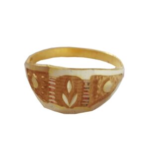 Solid 22K/18K/14K Fine Gold Certified Stamped Plant Design Kid's Ring