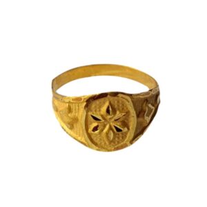 Solid 22K/18K/14K Fine Gold Certified Stamped Beautiful Design Kid's Ring