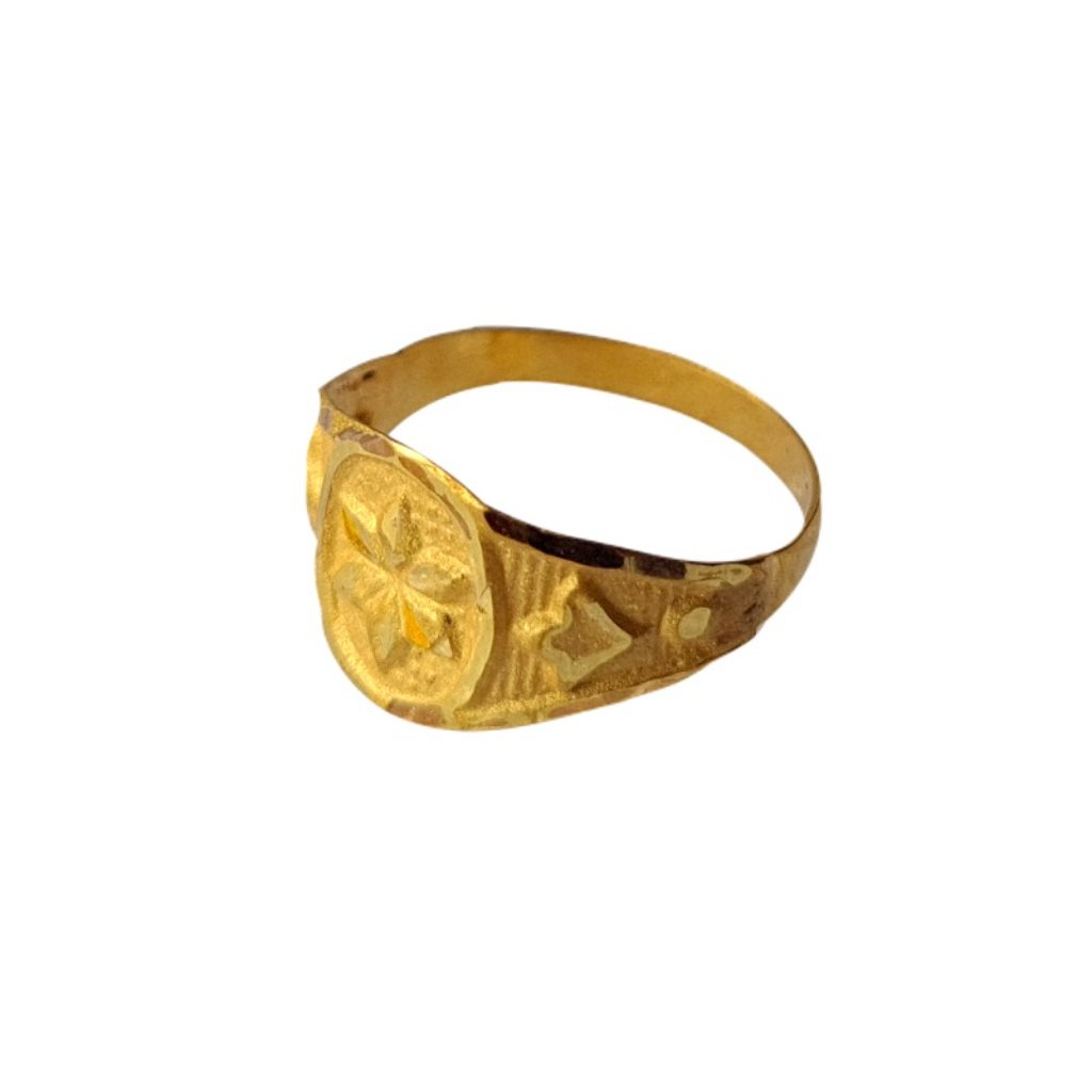 Solid 22K/18K/14K Fine Gold Certified Stamped Beautiful Design Kid's Ring