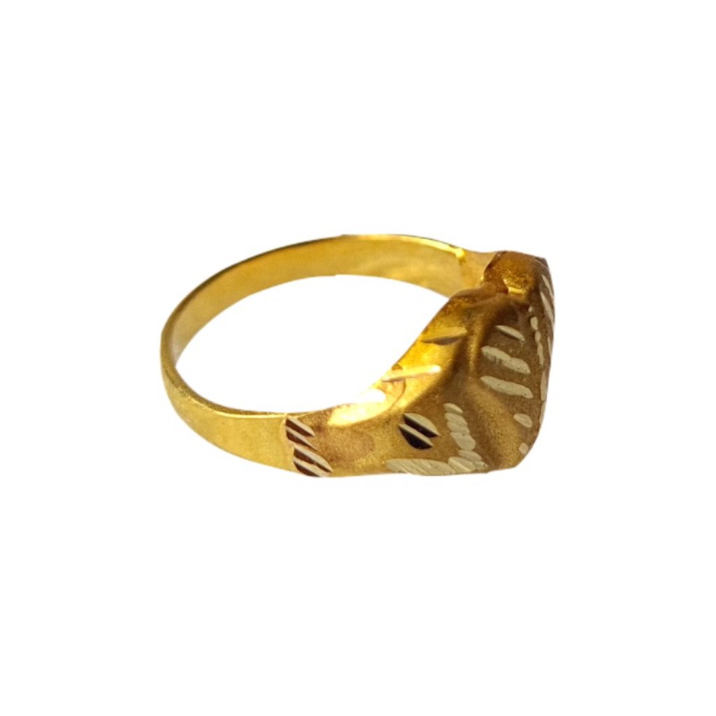 Solid 22K/18K/14K Fine Gold Certified Stamped Heart Design Kid's Ring