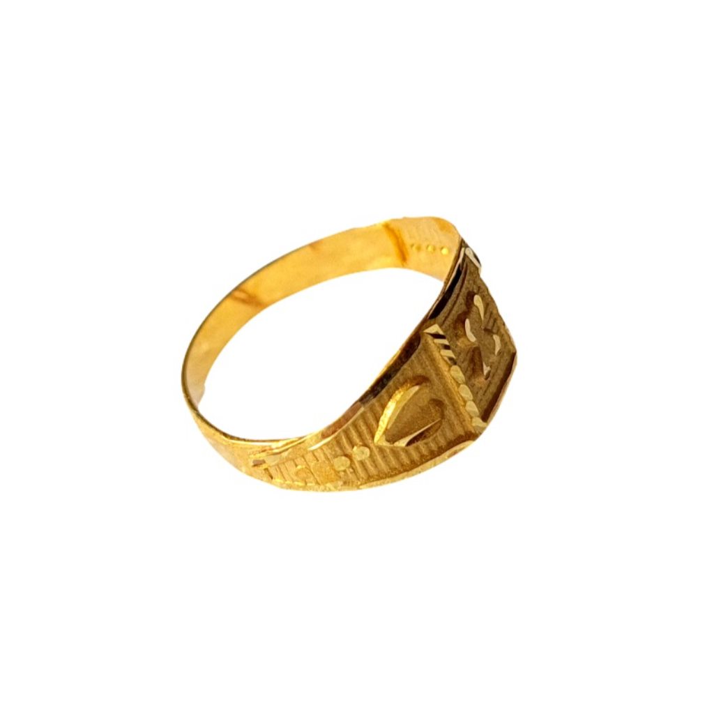 Solid 22K/18K/14K Fine Gold Certified Stamped Beautiful Design Kid's Ring