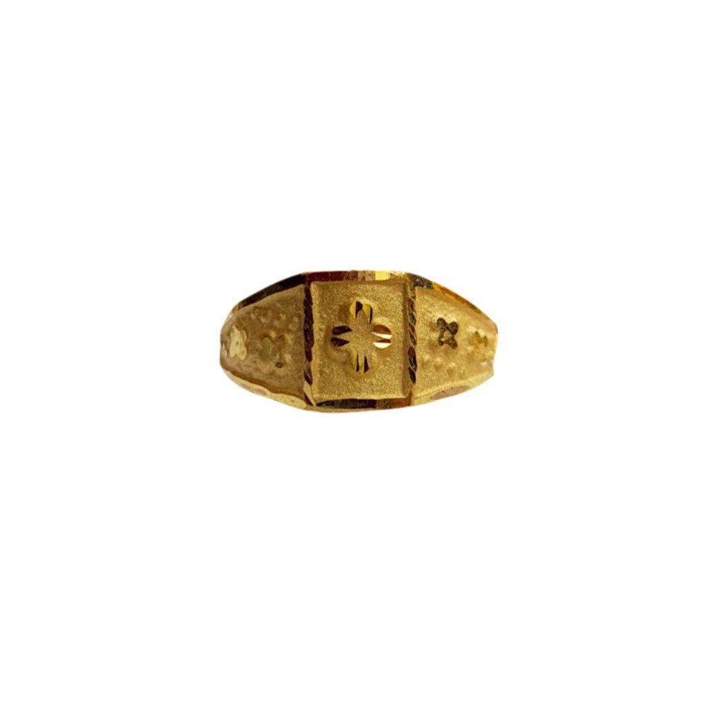Solid 22K/18K/14K Fine Gold Certified Stamped Beautiful Design Kid's Ring