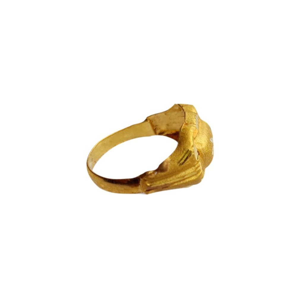 Solid 22K/18K/14K Fine Gold Certified Stamped Beautiful Design Kid's Ring