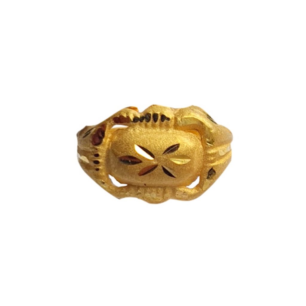 Solid 22K/18K/14K Fine Gold Certified Stamped Beautiful Design Kid's Ring