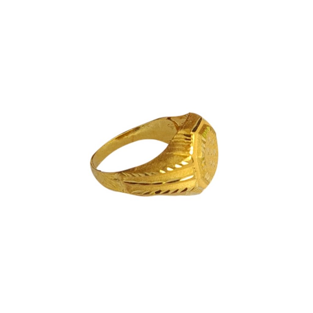 Solid 22K/18K/14K Fine Gold Certified Stamped Beautiful Design Kid's Ring