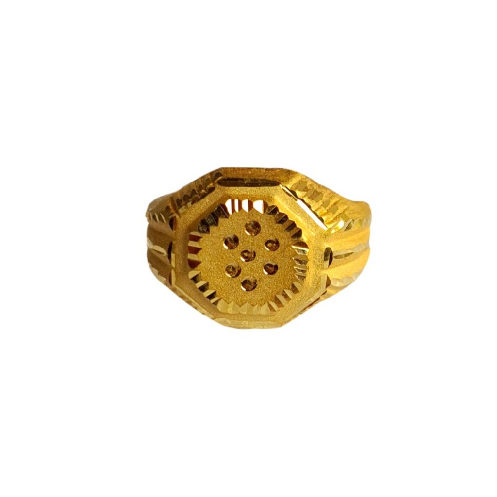 Solid 22K/18K/14K Fine Gold Certified Stamped Beautiful Design Kid's Ring