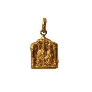 Solid 22K/18K/14K Fine Gold Certified Stamped Tirupati Design Pendant In 22 Carat,18 Carat and 14 Carat Fine Gold