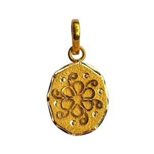 Solid 22K/18K/14K Fine Gold Certified Stamped Beautiful Design Pendant In 22 Carat,18 Carat and 14 Carat Fine Gold