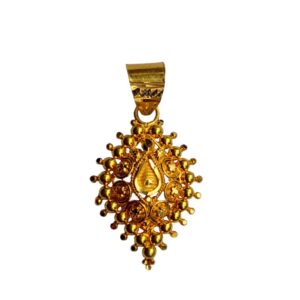 Solid 22K/18K/14K Fine Gold Certified Stamped Beautiful Design Pendant In 22 Carat,18 Carat and 14 Carat Fine Gold