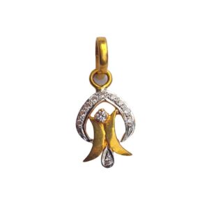 Solid 22K/18K/14K Fine Gold Certified Stamped Beautiful Design Pendant In 22 Carat,18 Carat and 14 Carat Fine Gold