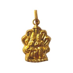 Solid 22K/18K/14K Fine Gold Certified Stamped Krishna Radha Design Pendant In 22 Carat,18 Carat and 14 Carat Fine Gold