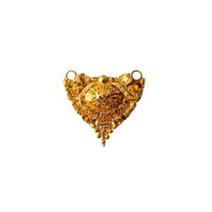 Solid 22K/18K/14K Fine Gold Certified Stamped Carved Design Pendant In 22 Carat,18 Carat and 14 Carat Fine Gold