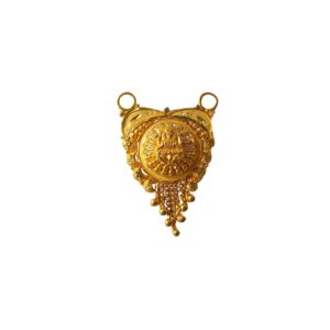 Solid 22K/18K/14K Fine Gold Certified Stamped Carved Design Pendant In 22 Carat,18 Carat and 14 Carat Fine Gold
