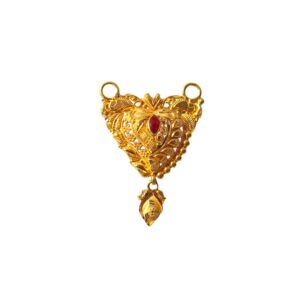 Solid 22K/18K/14K Fine Gold Certified Stamped Beauteous Design Pendant In 22 Carat,18 Carat and 14 Carat Fine Gold
