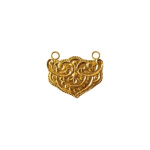 Solid 22K/18K/14K Fine Gold Certified Stamped Unique Carved Design Pendant In 22 Carat,18 Carat and 14 Carat Fine Gold