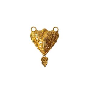 Solid 22K/18K/14K Fine Gold Certified Stamped Elegant Design Pendant In 22 Carat,18 Carat and 14 Carat Fine Gold