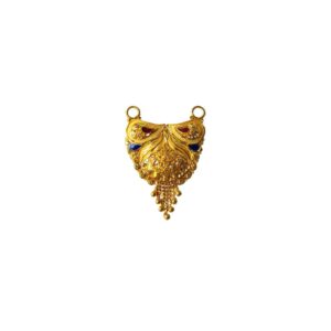 Solid 22K/18K/14K Fine Gold Certified Stamped Divine Design Pendant In 22 Carat,18 Carat and 14 Carat Fine Gold