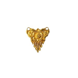Solid 22K/18K/14K Fine Gold Certified Stamped Abstract Design Pendant In 22 Carat,18 Carat and 14 Carat Fine Gold