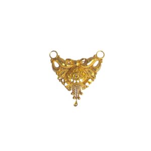 Solid 22K/18K/14K Fine Gold Certified Stamped Elegant Design Pendant In 22 Carat,18 Carat and 14 Carat Fine Gold