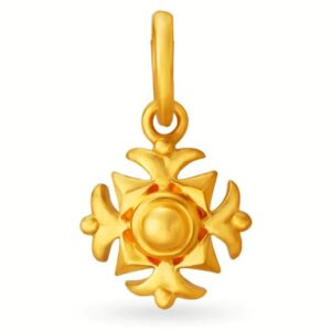 Solid 22K/18K/14K Fine Gold Certified Stamped Unique Heart Design Pendant In 22 Carat,18 Carat and 14 Carat Fine Gold