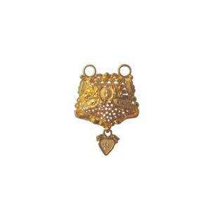 Solid 22K/18K/14K Fine Gold Certified Stamped Elegant Design Pendant In 22 Carat,18 Carat and 14 Carat Fine Gold