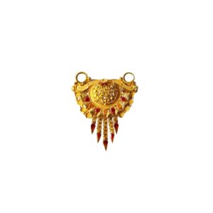 Solid 22K/18K/14K Fine Gold Certified Stamped Divine Design Pendant In 22 Carat,18 Carat and 14 Carat Fine Gold