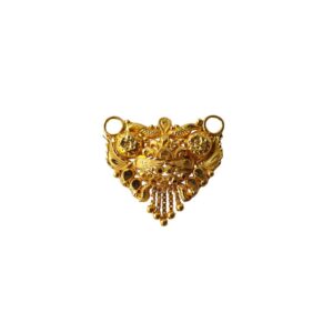 Solid 22K/18K/14K Fine Gold Certified Stamped Elegant Design Pendant In 22 Carat,18 Carat and 14 Carat Fine Gold