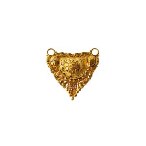Solid 22K/18K/14K Fine Gold Certified Stamped Carved Design Pendant In 22 Carat,18 Carat and 14 Carat Fine Gold