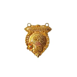 Solid 22K/18K/14K Fine Gold Certified Stamped Elegant Design Pendant In 22 Carat,18 Carat and 14 Carat Fine Gold