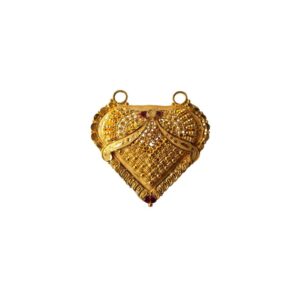 Solid 22K/18K/14K Fine Gold Certified Stamped Elegant Design Pendant In 22 Carat,18 Carat and 14 Carat Fine Gold