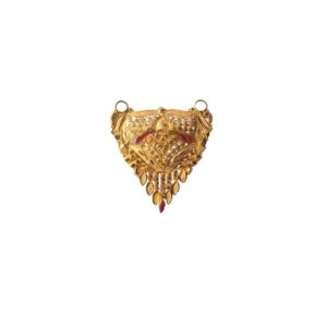 Solid 22K/18K/14K Fine Gold Certified Stamped Divine Design Pendant In 22 Carat,18 Carat and 14 Carat Fine Gold