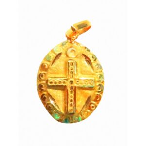 Solid 22K/18K/14K Fine Gold Certified Stamped Cross Sign Design Pendant In 22 Carat,18 Carat and 14 Carat Fine Gold