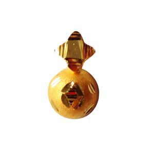 Solid 22K/18K/14K Fine Gold Certified Stamped Tiny Small Design Pendant In 22 Carat,18 Carat and 14 Carat Fine Gold