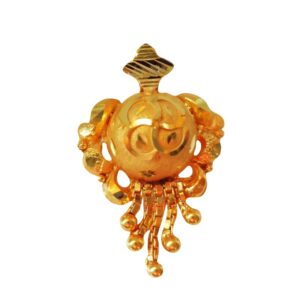 Solid 22K/18K/14K Fine Gold Certified Stamped Ashtonishing Chain Design Pendant