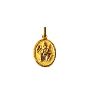Solid 22K/18K/14K Fine Gold Certified Stamped Lord Hanuman Design Pendant In 22 Carat,18 Carat and 14 Carat Fine Gold