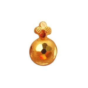 Solid 22K/18K/14K Fine Gold Certified Stamped Simple Dorla Design Pendant