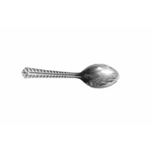 New Indian Solid Pure 925 Fine Silver Classy Design Handmade Spoon