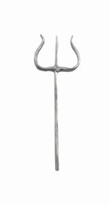 Indian Solid Pure 925 Fine Silver Indian Made Trishul Design Articles