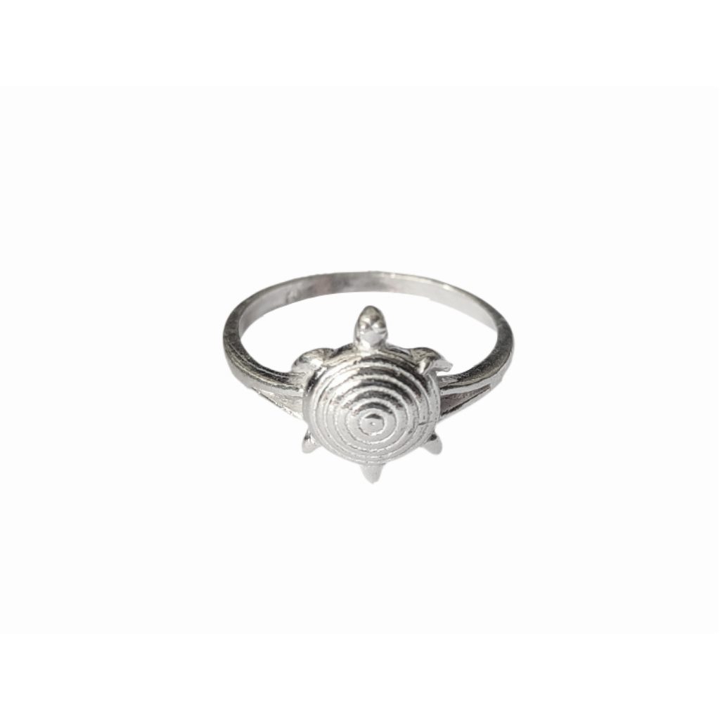 Solid Pure 925 Sterling Fine Silver Adorable Design Ladies Ring Size-8