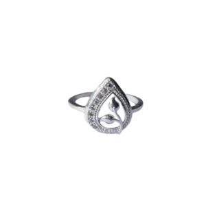 Solid Pure 925 Sterling Fine Silver Beautiful Design Unisex Ring Size-8