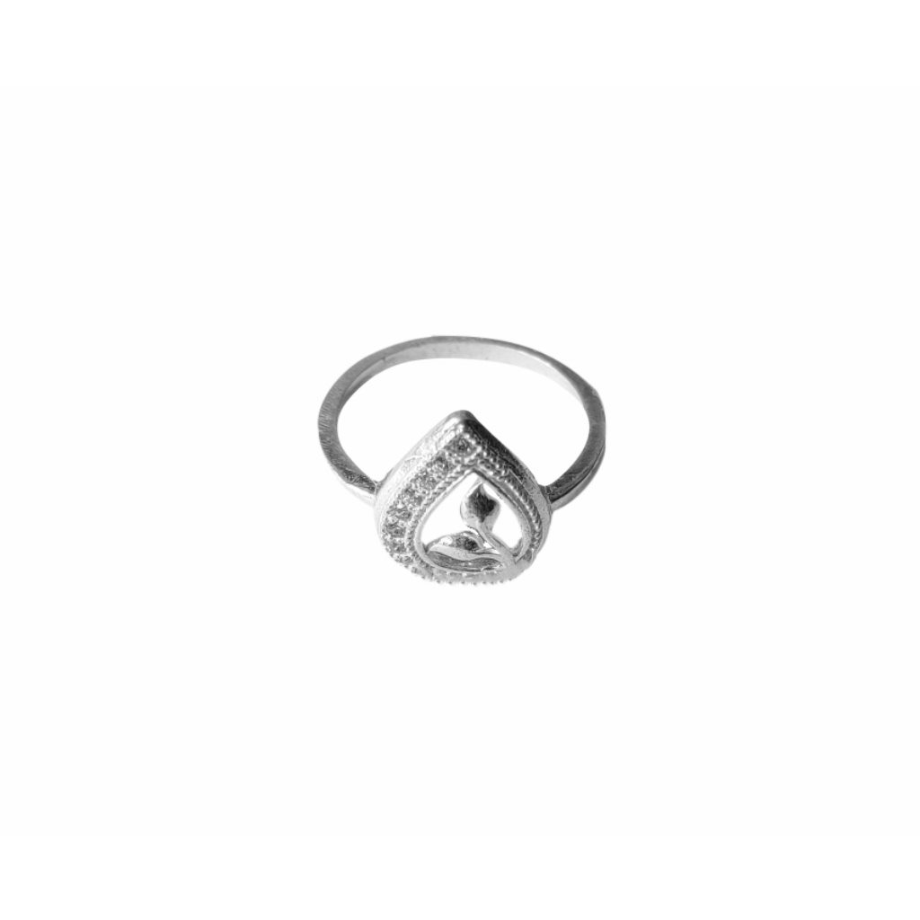 Solid Pure 925 Sterling Fine Silver Beautiful Design Unisex Ring Size-8