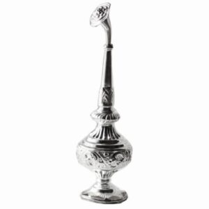 Indian Solid Pure 925 Fine Silver Indian Made Insense Container Design Articles