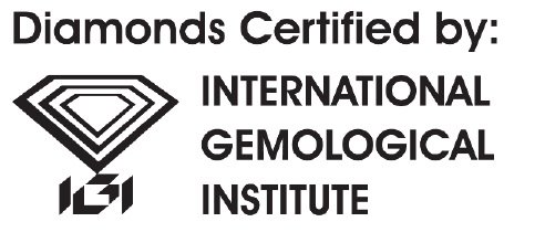 IGI Certified Natural Diamond Women's Ring 14K/18K Fine Rose Gold