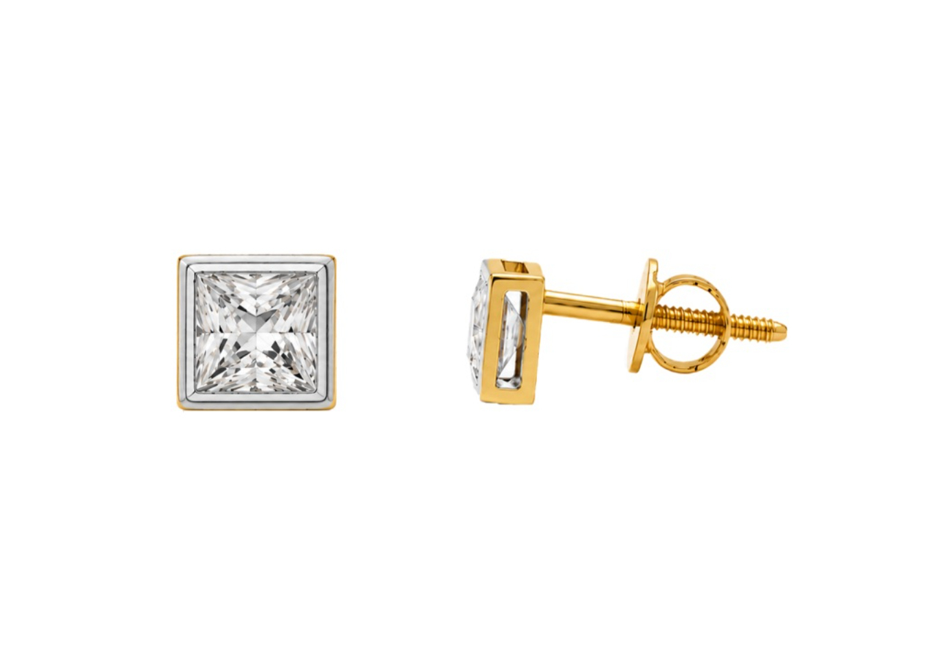 BIS Certified Real 22K Yellow Fine Gold Handmade Classy Earrings For Women - Image 3