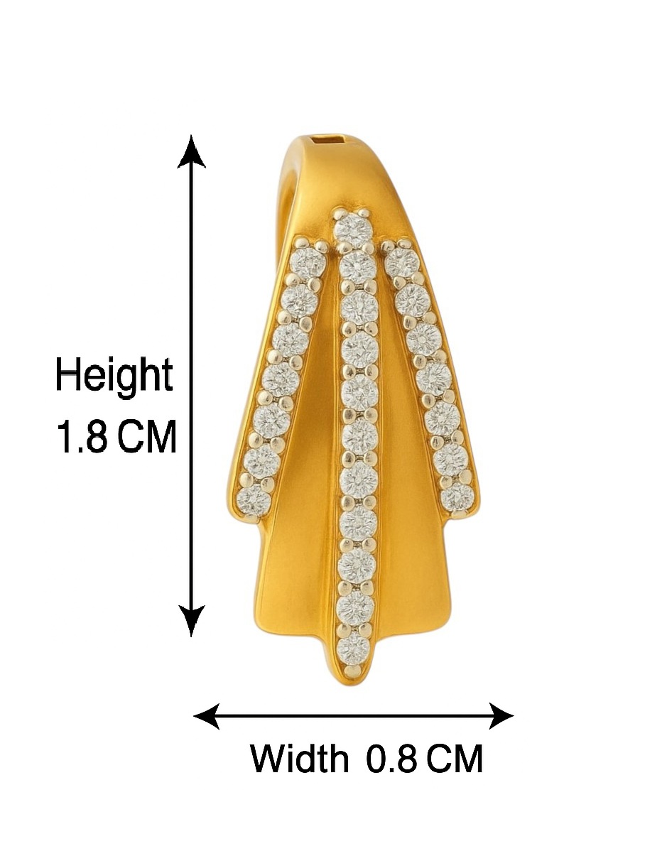 BIS Certified Real 22K Yellow Fine Gold Hoop Earrings For Women - Image 5