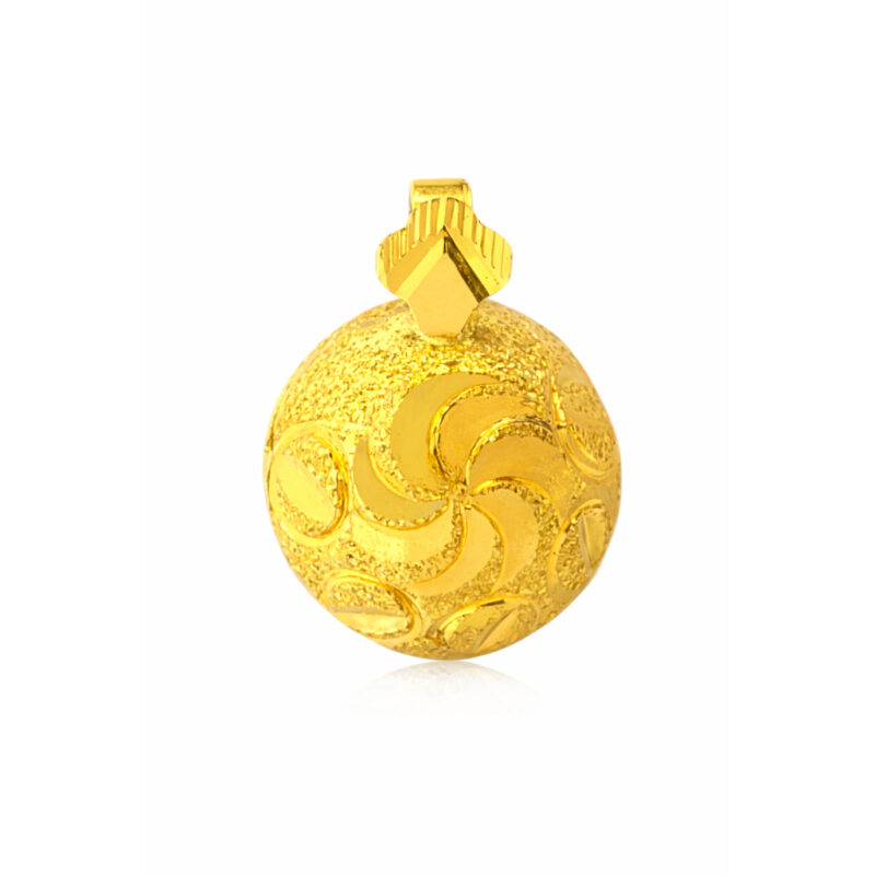 BIS Certified Real 22K Yellow Fine Gold Mangalsutra Pendant For Women