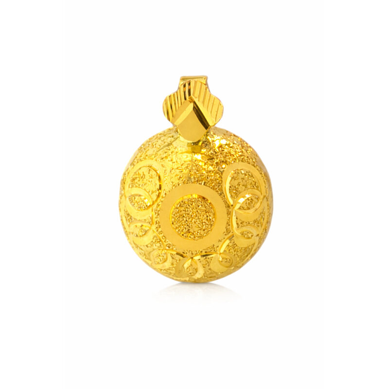 BIS Certified Real 22K Yellow Fine Gold Mangalsutra Pendant For Women