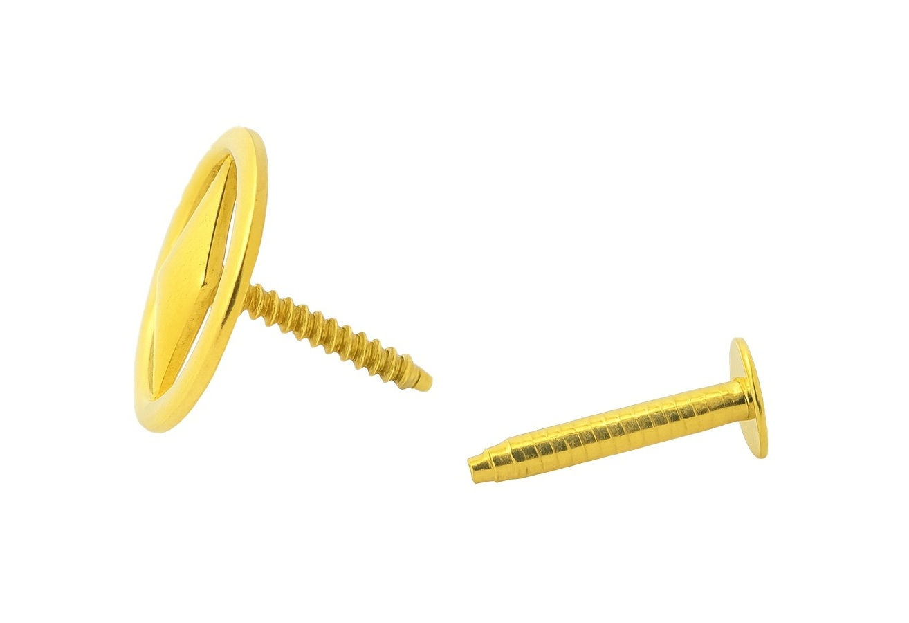 BIS Certified Real 18K Yellow Fine Gold Floral Stud Earrings For Women - Image 4