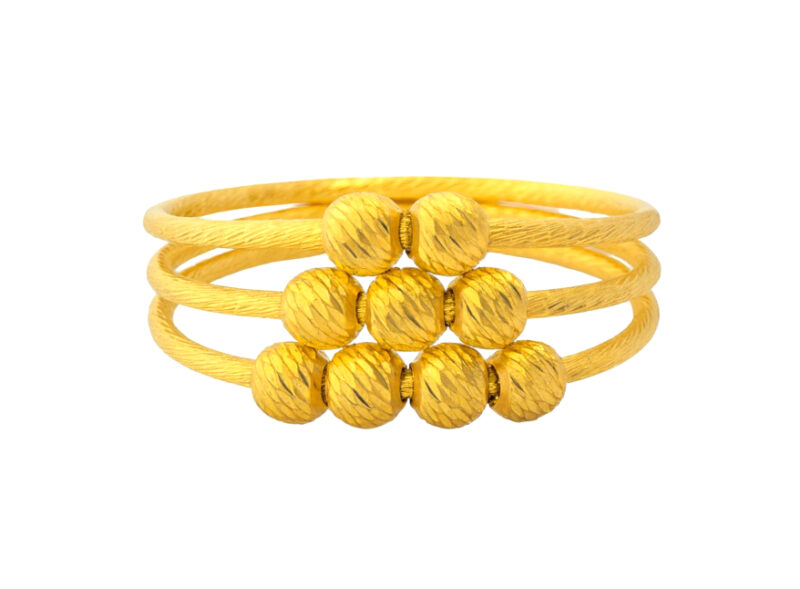 BIS Certified Real 22K Yellow Fine Gold Attractive Finger Ring For Women