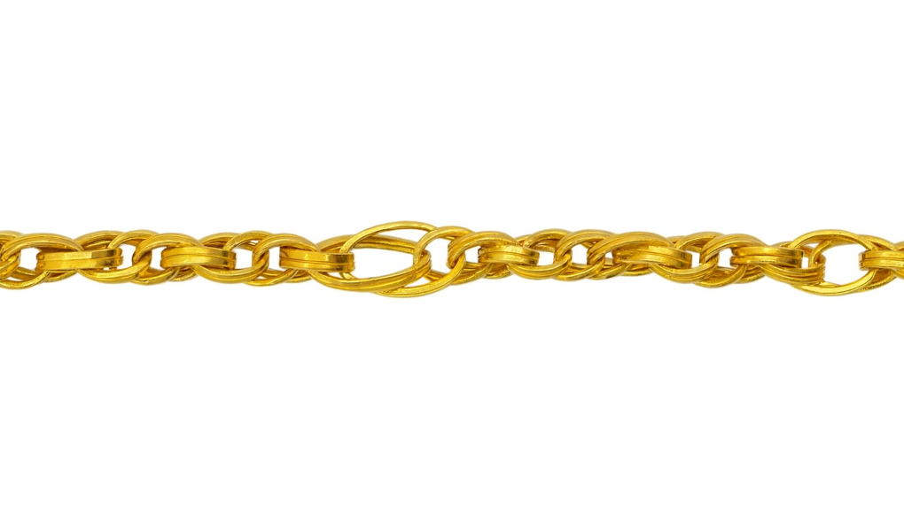 BIS Certified Real 22K Yellow Fine Gold Classic Bracelet For Men - Image 3